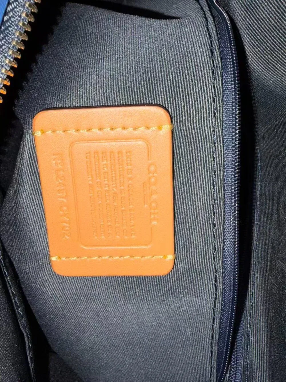 Coach Laurel Shoulder Bag in Signature Denim